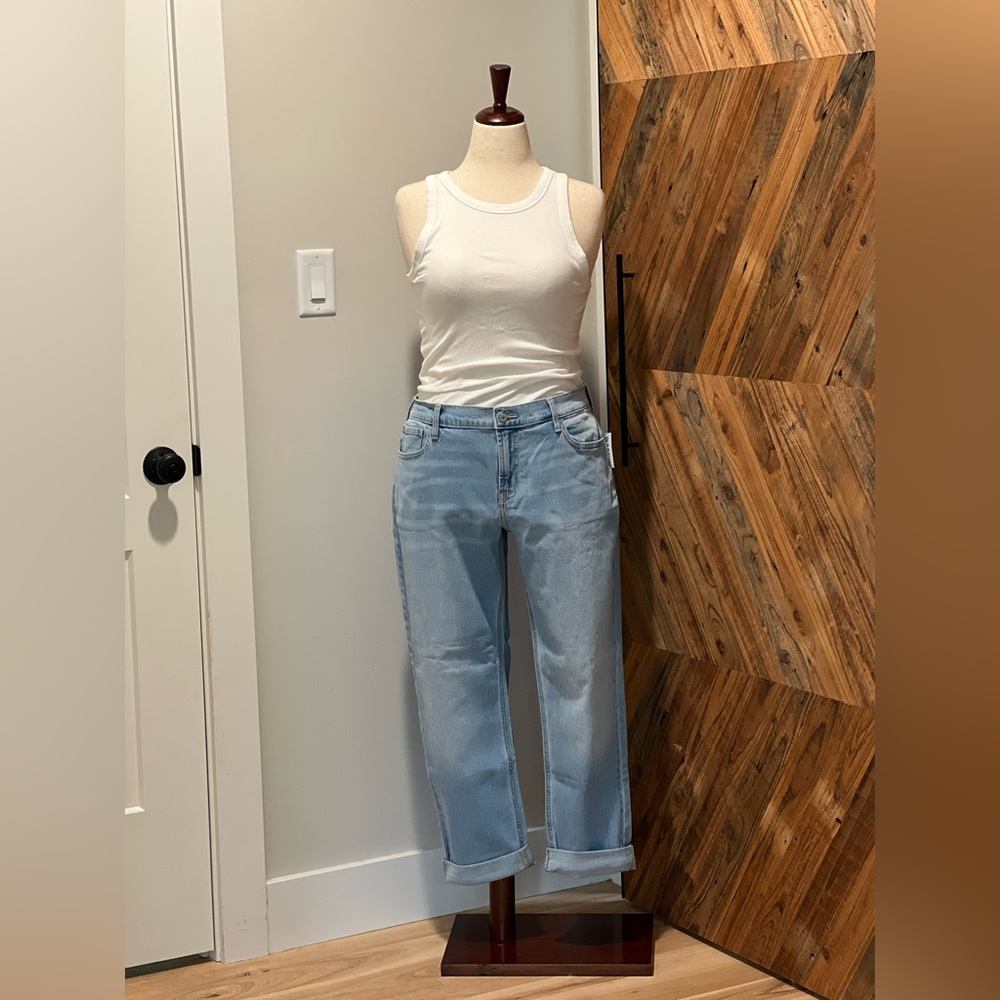 Old Navy Light Blue Women's Cropped Jeans